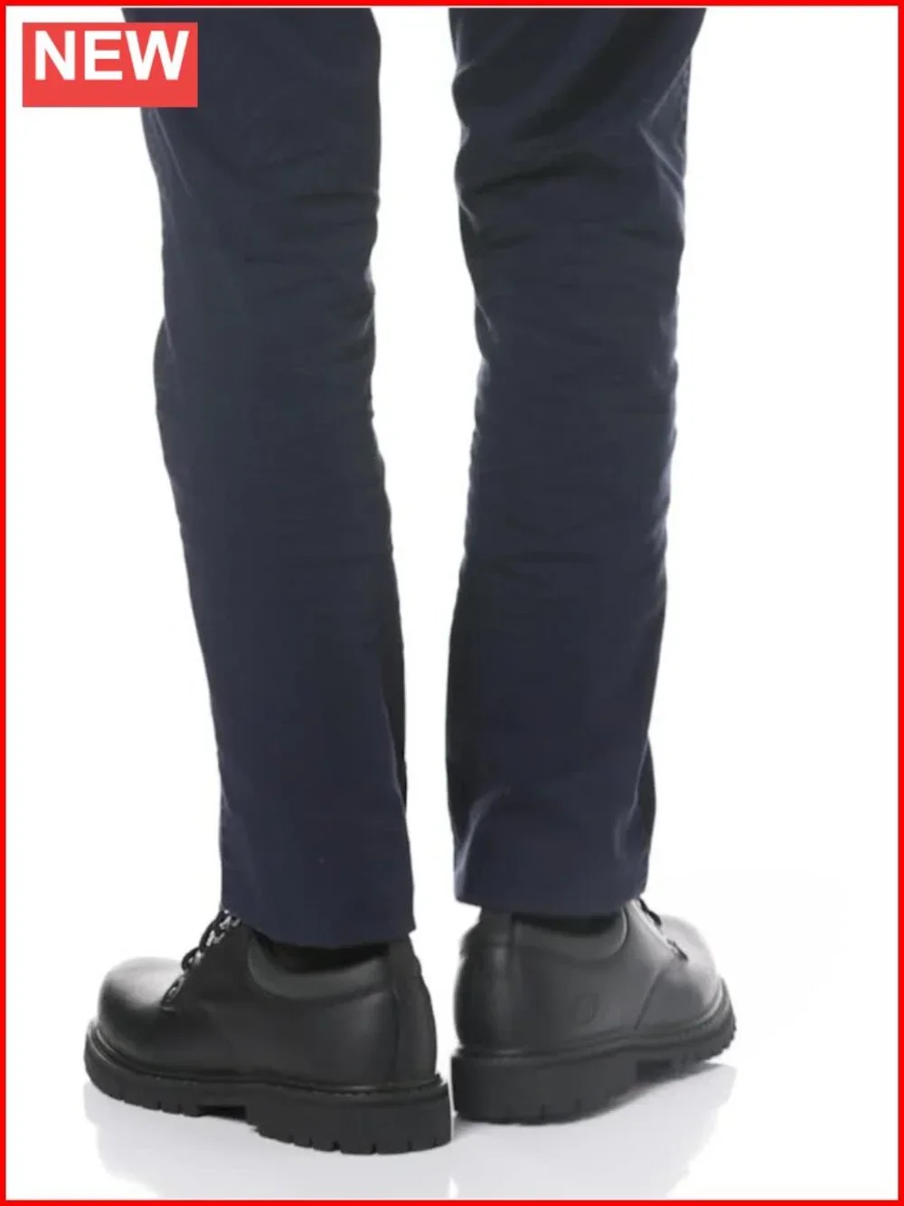 Smooth Leather Oxfords with Memory Foam, Lace-Up
